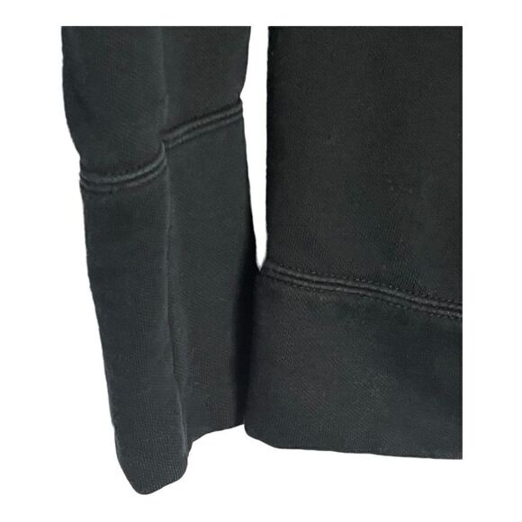 Puma branded sweatshirt drawstring cowl neck with kangaroo pocket black Size XS - Picture 7 of 15